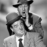 Abbott and Costello photo reposted by The Yale Record college humor magazine